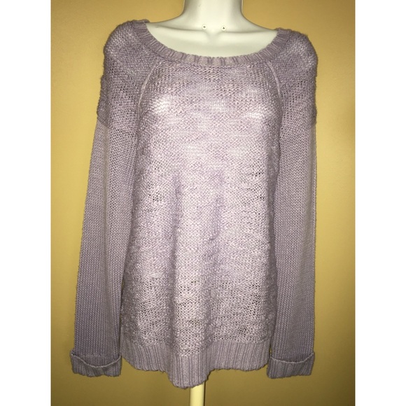 Daisy Fuentes Sweaters - Daisy Fuentes lavender size L sweater